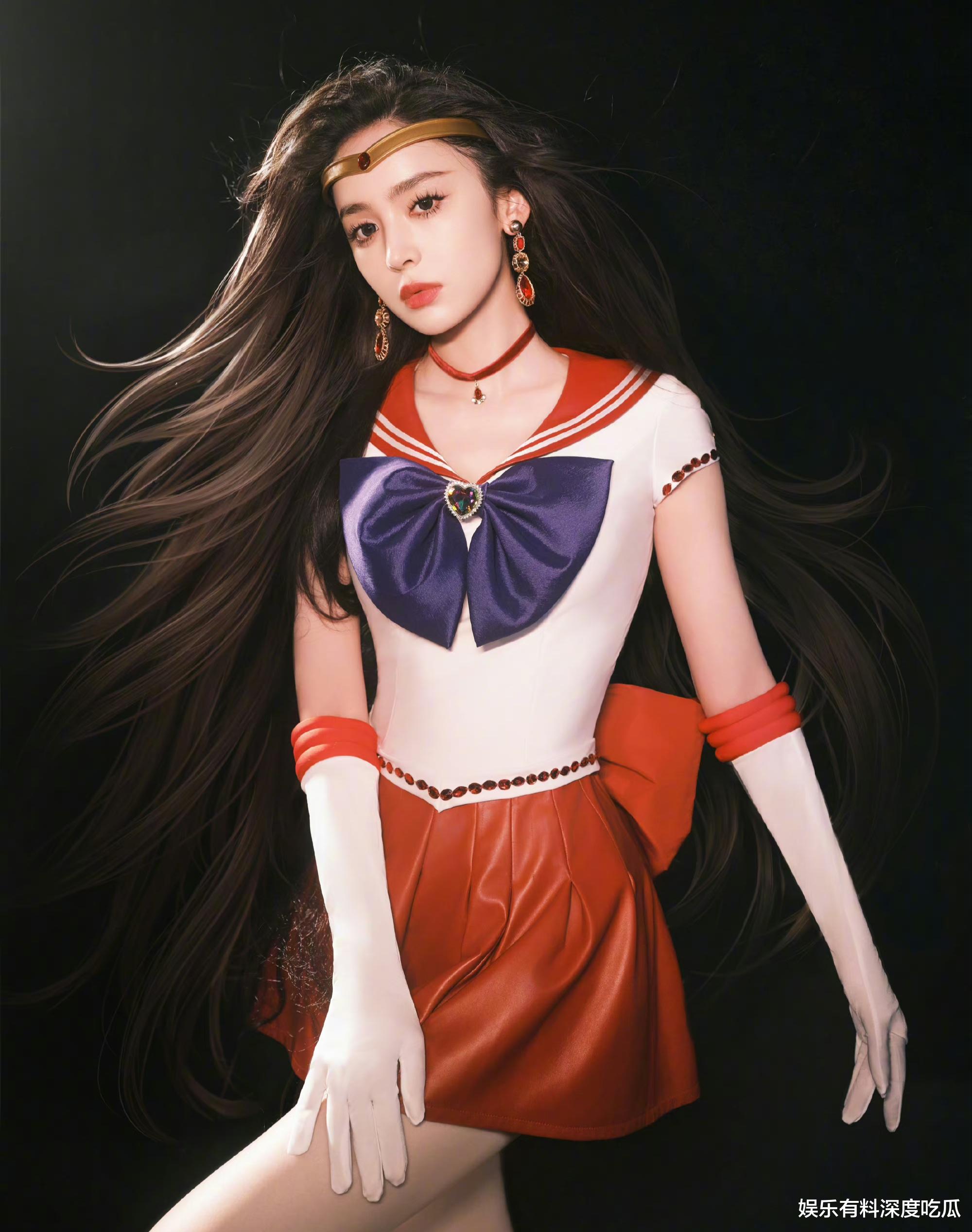 古力娜扎发布时尚大片，网友直呼：美少女战士附体