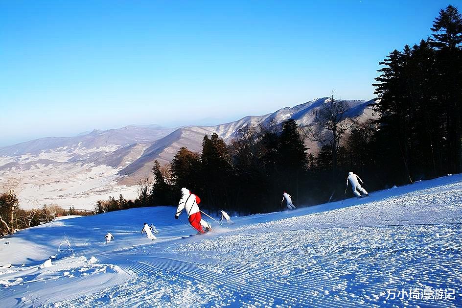 |告诉你一个亚洲最大的粉雪滑雪好去处，64条雪道玩得酣畅，温泉美食一应俱全
