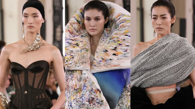 众星出席时装周：范冰冰压轴，何穗造型翻车疑整容，刘雯赢麻了