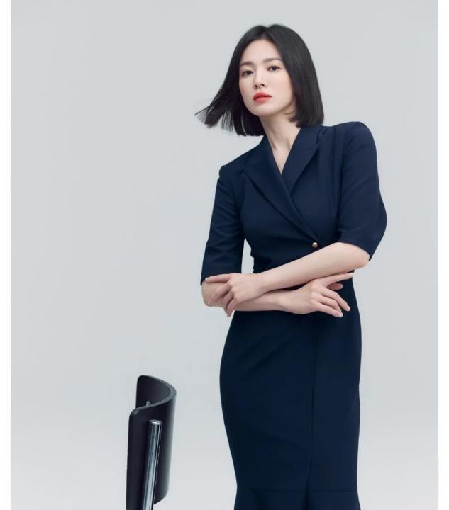 短发 看了宋慧乔才发现,原来“齐耳短发”这么减龄,关键还特显气质