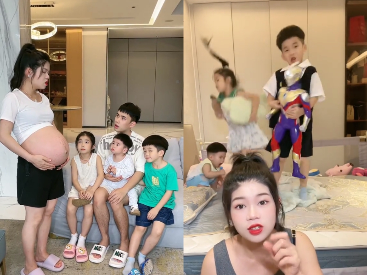 陈三废25岁妻子生4胎,晒素颜分娩照引争议,自曝小儿子发育迟缓