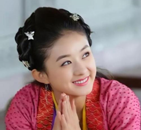 赵丽颖|发腮的赵丽颖,越“土气”越“幸运”