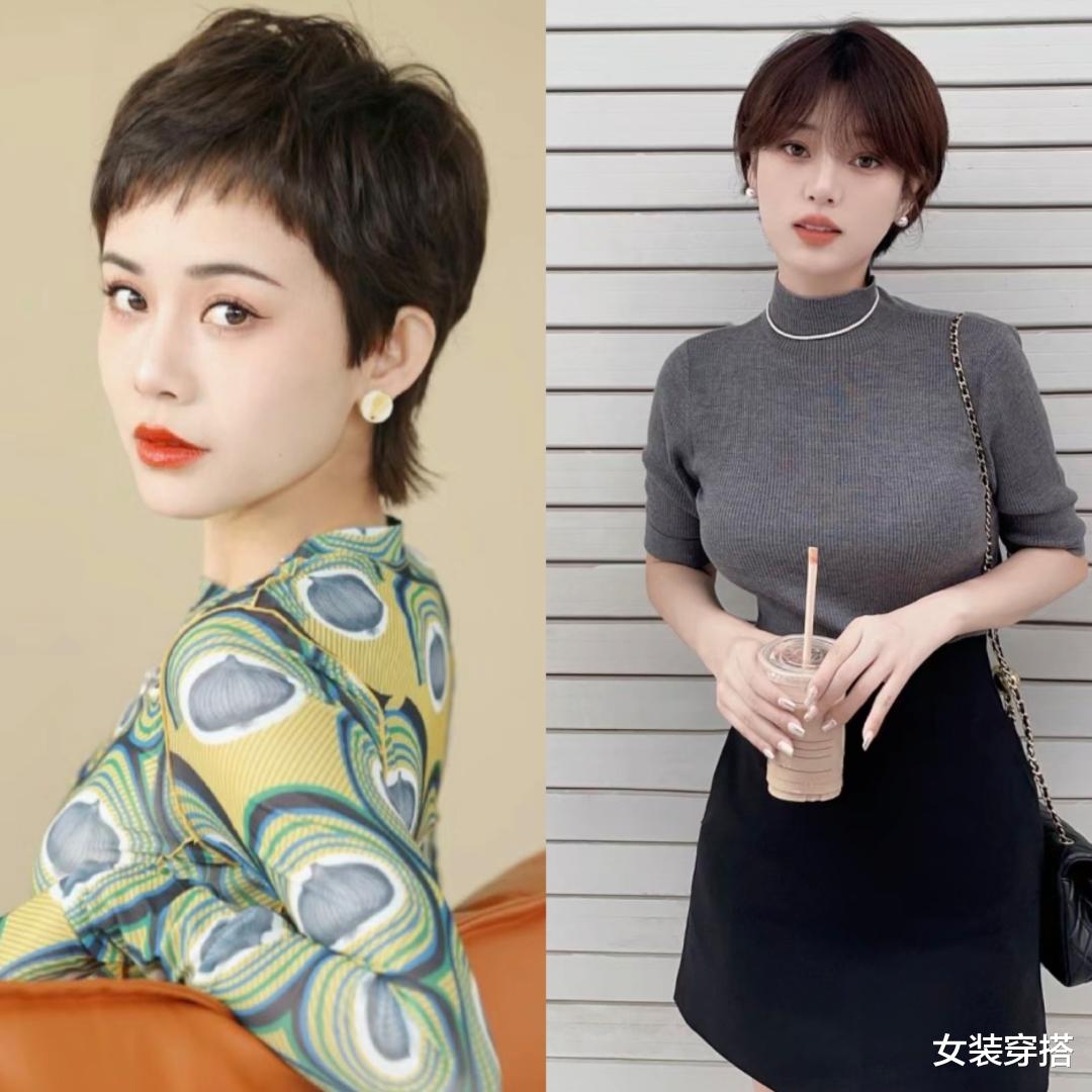 女人到了四五十岁，头发“留短不留长”，换成这4款发型，显年轻提气质