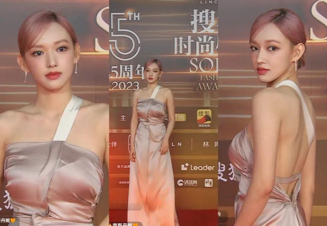 孟佳|时尚盛典女明星着装大胆：倪妮高叶齐穿深V礼服，孟佳用力过猛