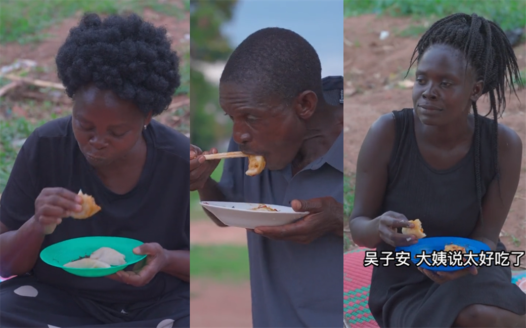 rose给非洲娘家包水饺，啤酒瓶擀皮引争议，欲让儿子留在当地上学