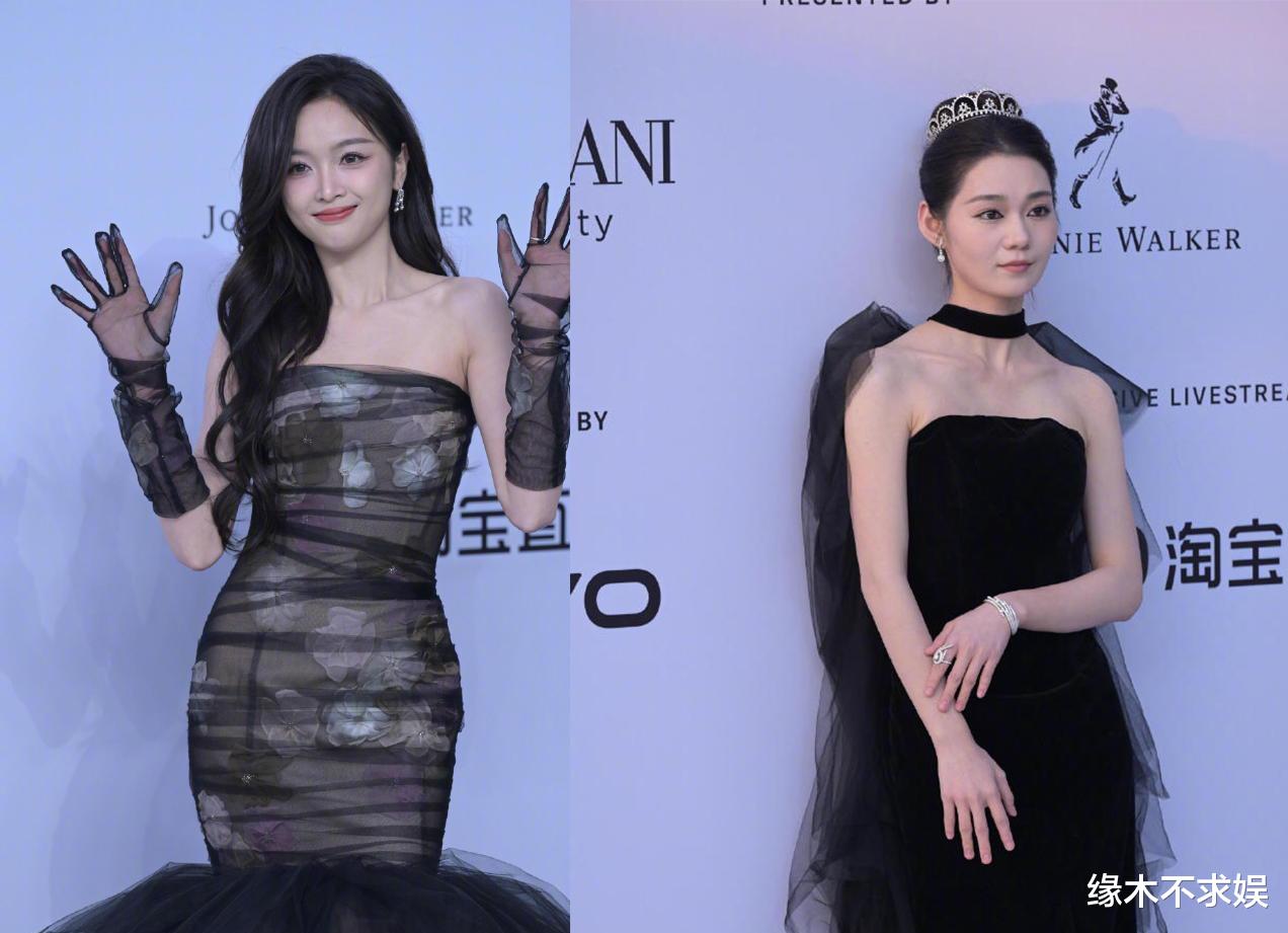 GQ盛典这一夜，杨紫白鹿虞书欣3大“普女”聚首，生图集体翻车！