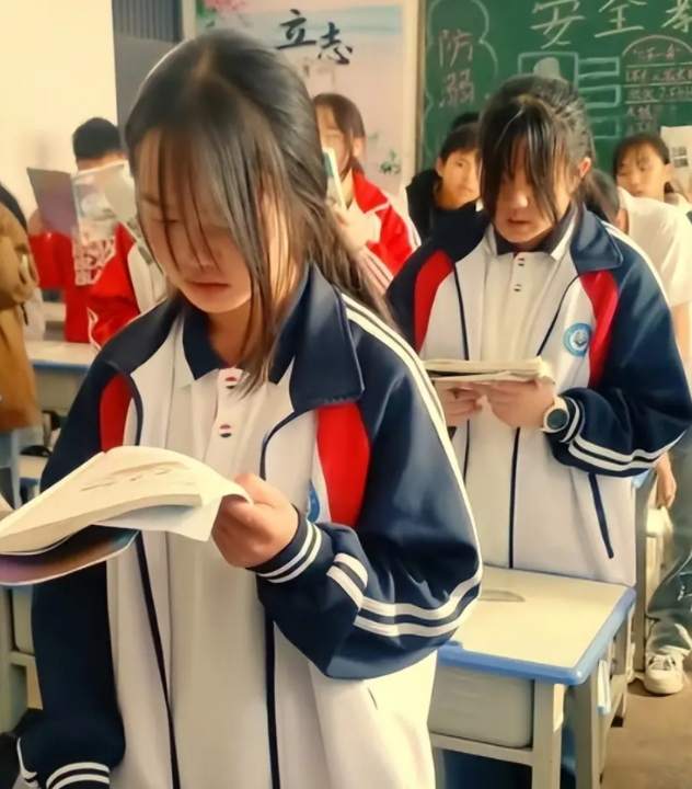 中学女生“鲶鱼须”盛行,整齐的仿佛全国统一,老师也绷不住了