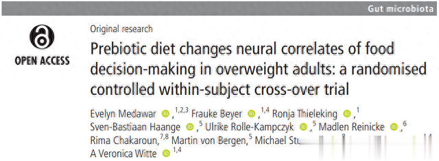 短期补充高剂量菊粉，能够减少超重者对高热量食物的渴望