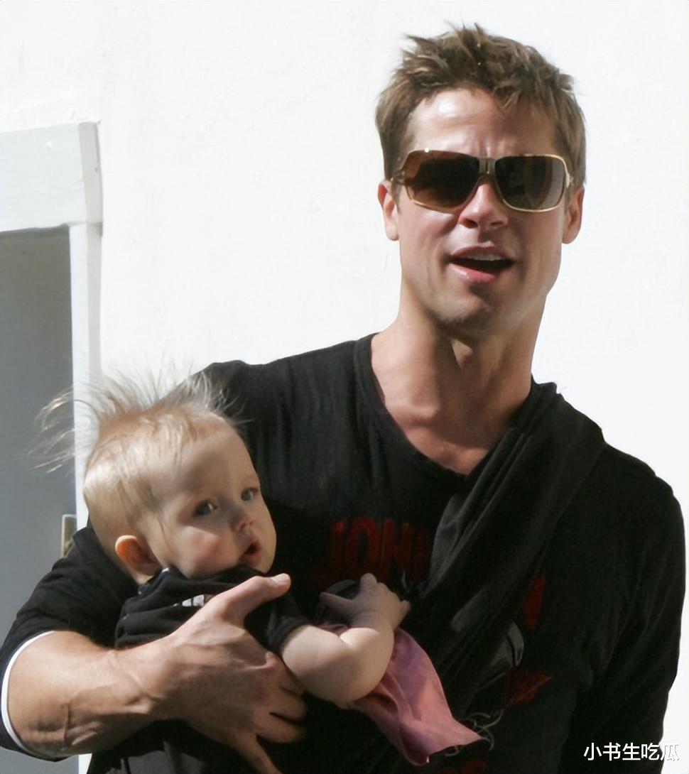 皮特的女儿：像他也像朱莉，幼时不如苏瑞可爱，长大了比她漂亮