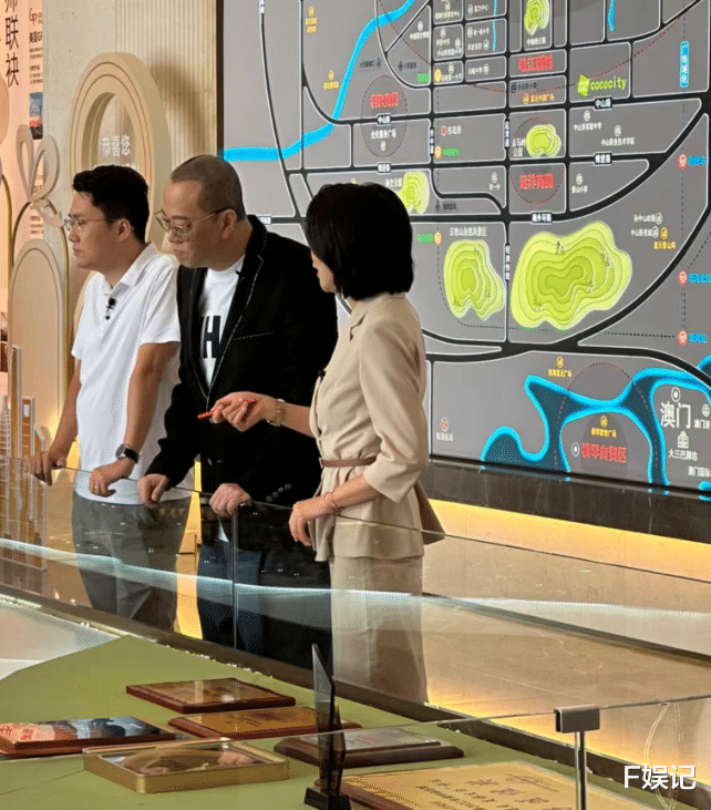 欧阳震华和陈妙瑛一起现身大湾区看房 两人因拍戏成为多年好友