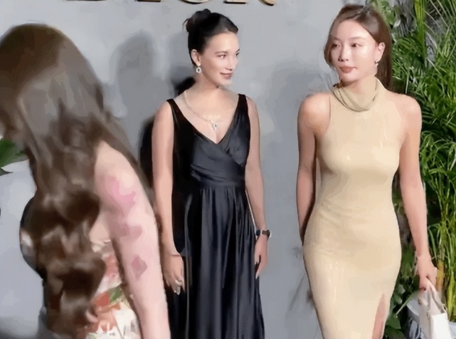 卢靖姗|网红与卢靖姗合影不礼貌,不甘被骂继续搞事情,称江疏影穿衣显壮!