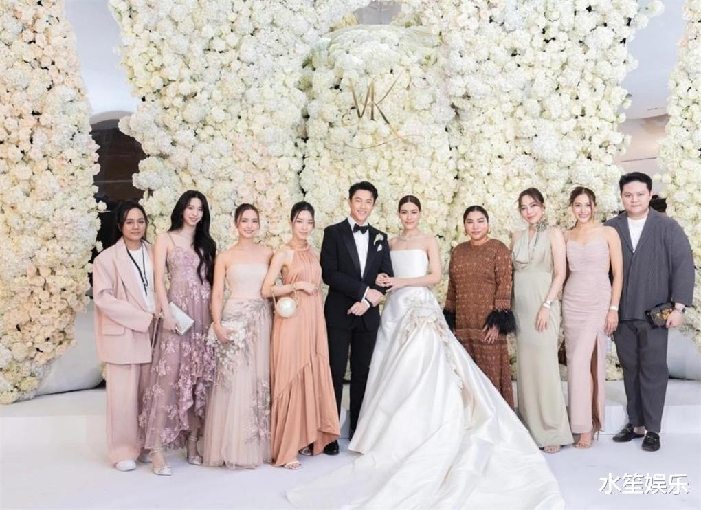 泰娱明星婚礼天花板！Mark和Kim举办泰国婚礼，半个泰娱圈都去了