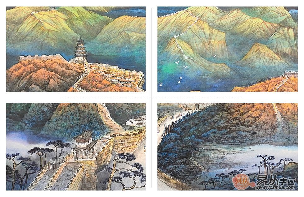 山水画|叶大隐山水画 极具收藏价值的当代艺术佳作