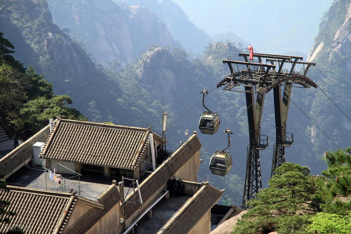 华山|推荐五个缆车直通山顶的最美景点，特别适合中老年人去一览纵山小