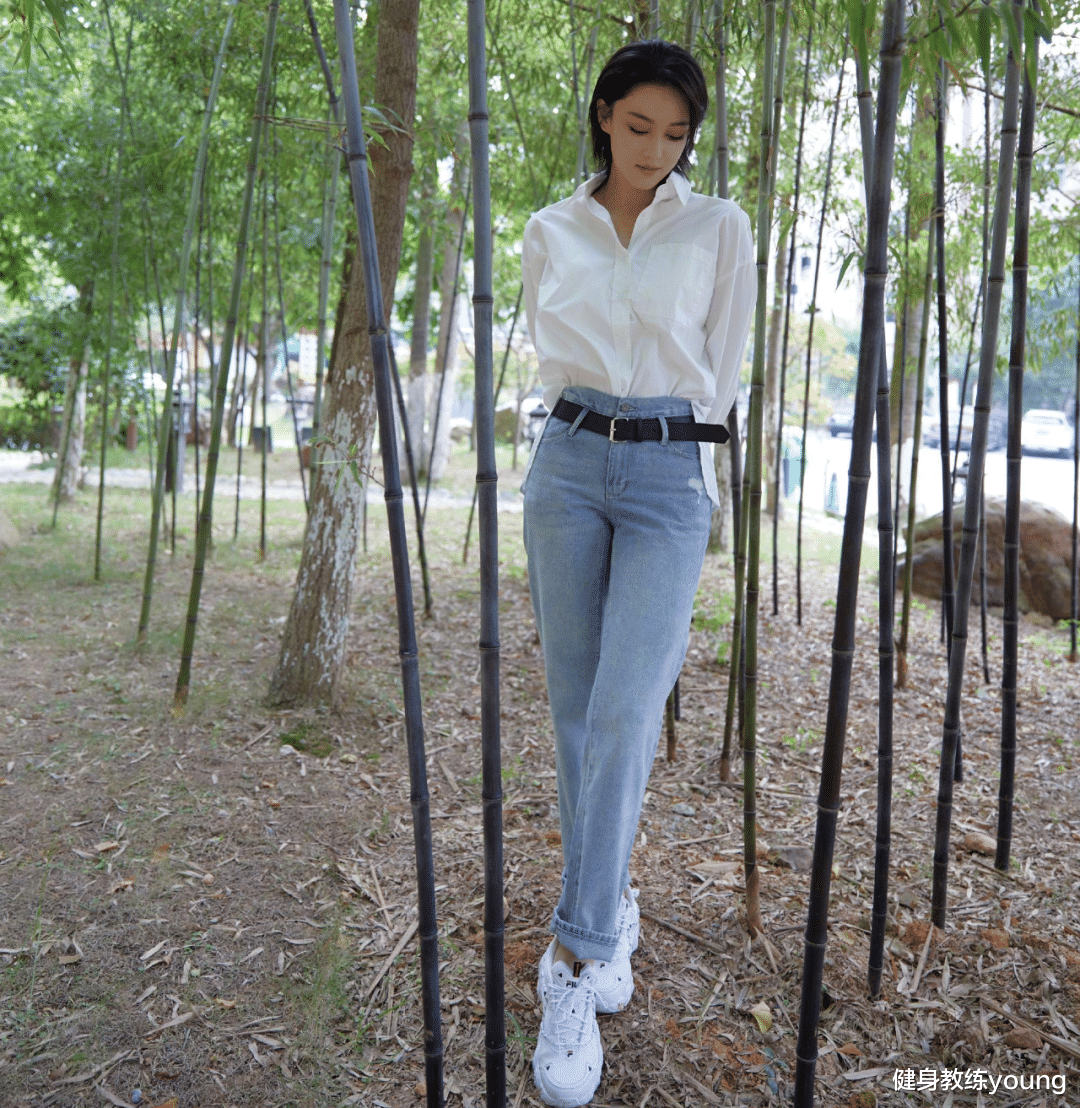 “最美军嫂”张馨予,身高169体重不到100斤,6个瘦身秘诀,你也能月瘦20斤