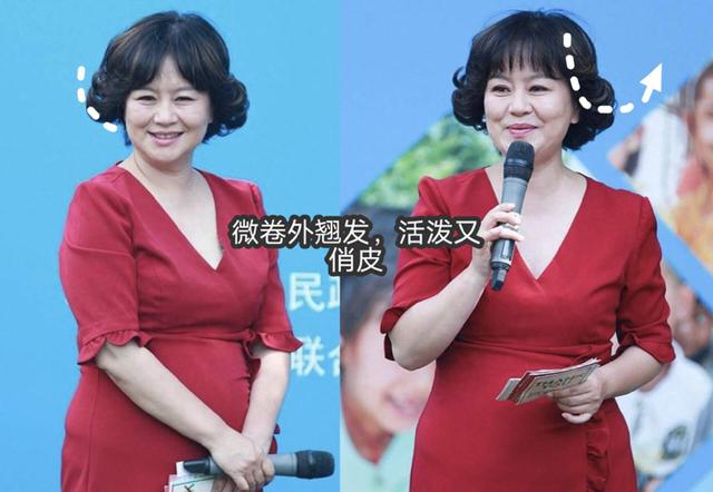 看了萨日娜、鞠萍才明白：只要会打扮，中年发福仍然优雅又有气质