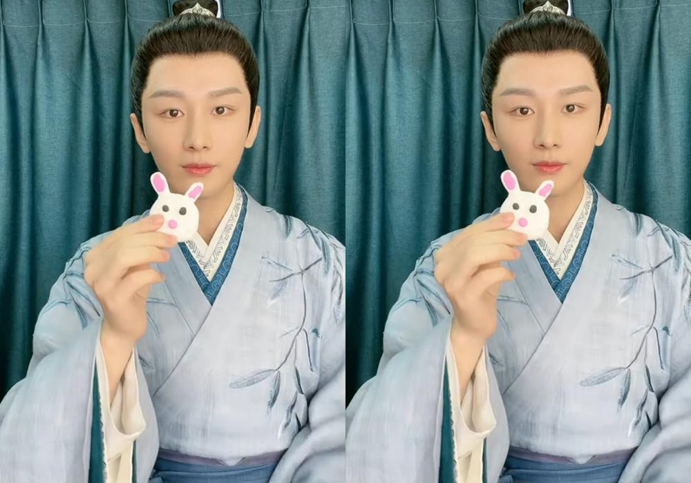 成毅|《英雄志》成毅白衣新造型,背篓子书卷气足,白衣身段很不错!