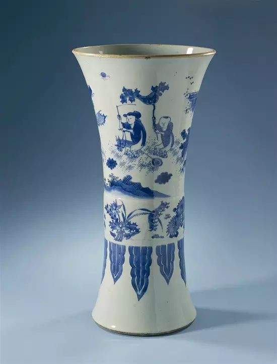 明崇祯时期为乱世,但所烧青花瓷器却不能轻视