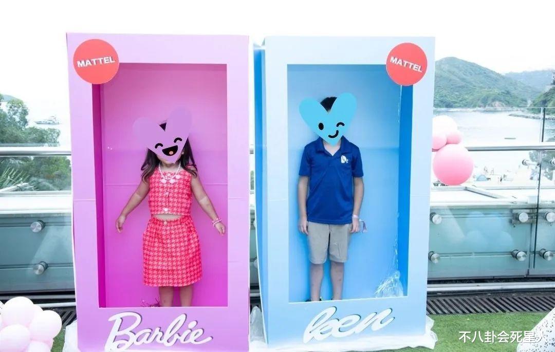 看了奚梦瑶子女和何超盈女儿近照，才知道改善基因多重要