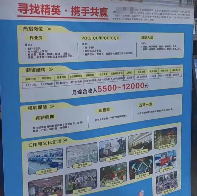 招聘|今年依然还是普工最吃香