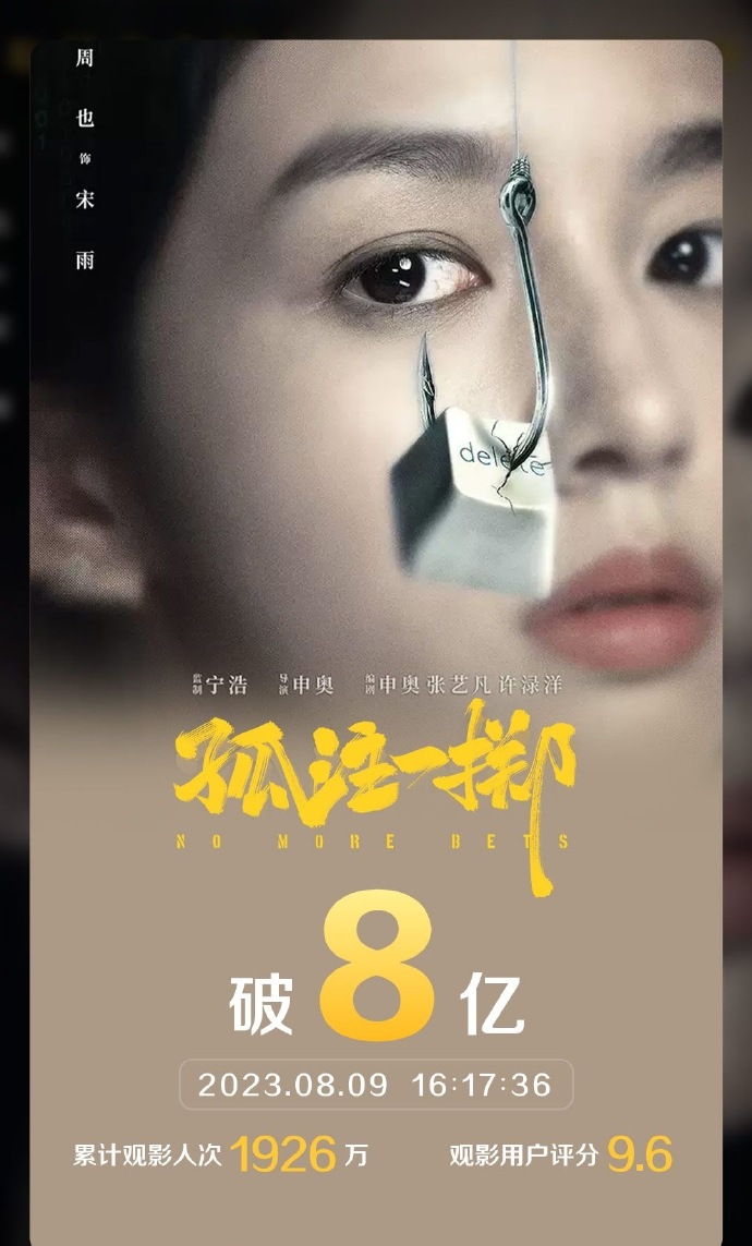 冲着张艺兴看《孤注一掷》,却被金晨跪王传君裤裆的演技惊艳到了