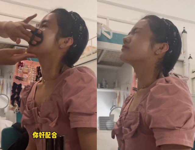 李勒优 李勒优3小时无效化妆，舍友帮打粉底，上课戴美甲，发音被指太装