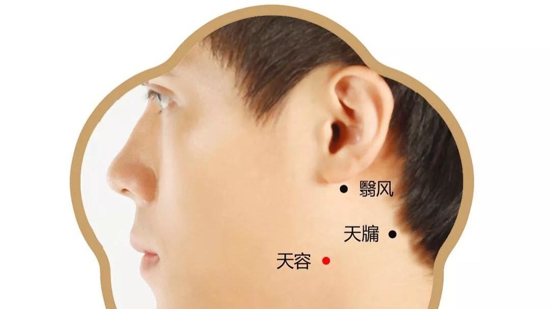 短发 天容穴，面部护理常用的美容养颜穴位，不论男女都值得了解的穴位