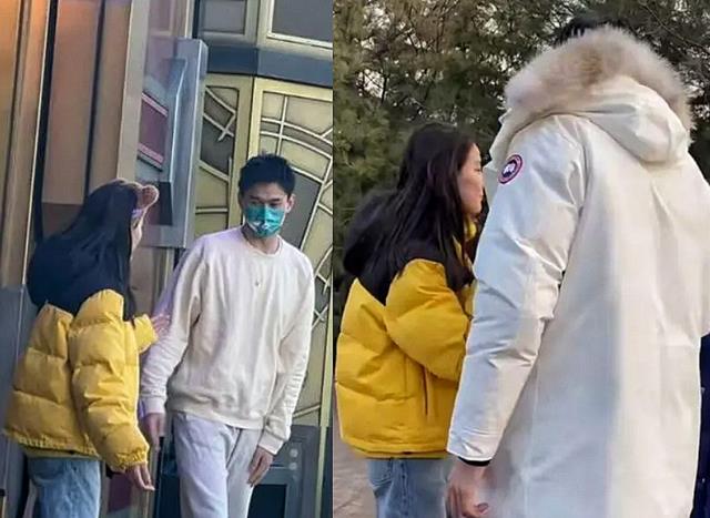 张豆豆|孙杨张豆豆被曝结婚后合体比心!身高差抢镜,两人无名指均戴婚戒