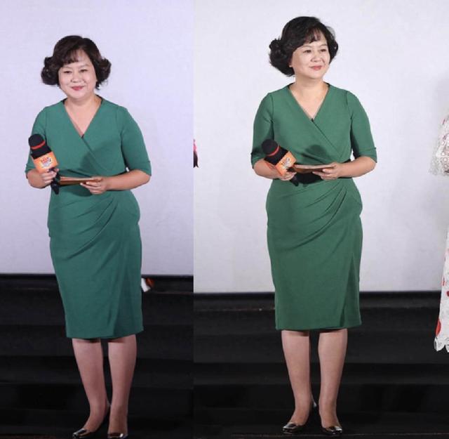 看了萨日娜、鞠萍才明白：只要会打扮，中年发福仍然优雅又有气质