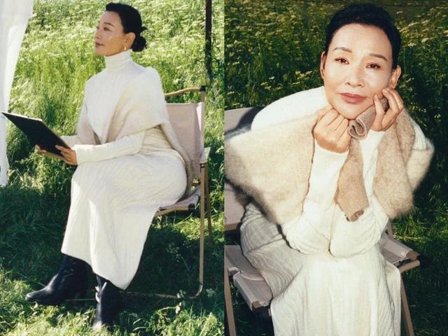 中老年女人:为什么劝你别穿艳色、烫小卷?看萨日娜、向梅就知道