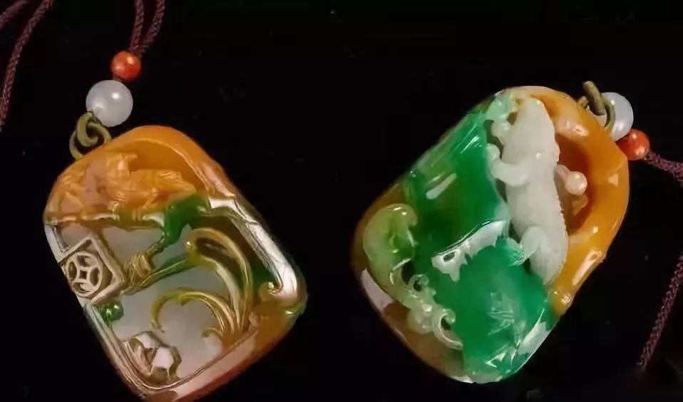 分享黄加绿原石到成品