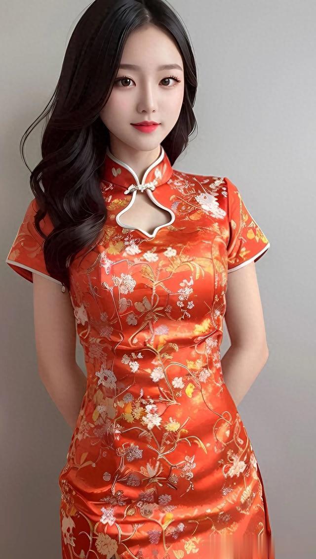 极品身材，国风旗袍女神:注重仪表，做一个精致的人