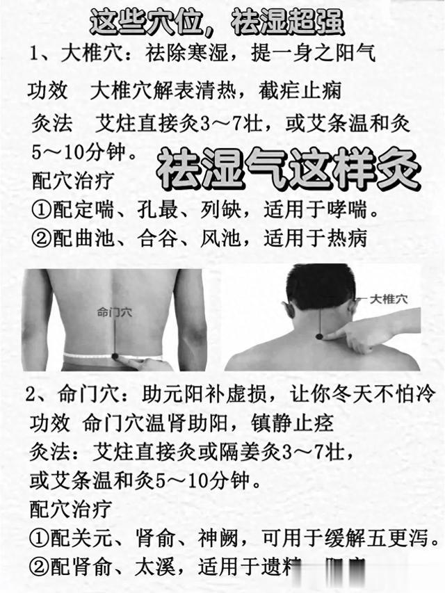 原来这10个穴位，才是超强祛湿！