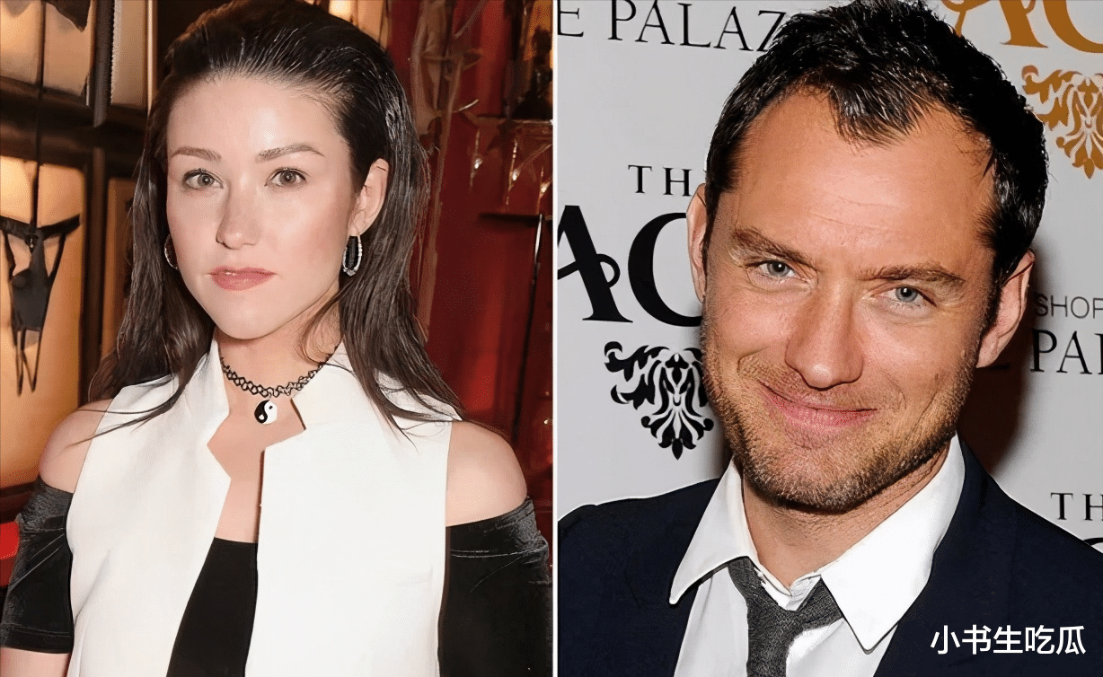 裘德·洛|裘德洛多帅?47岁还能娶小16岁美女学霸,把美貌基因遗传给女儿