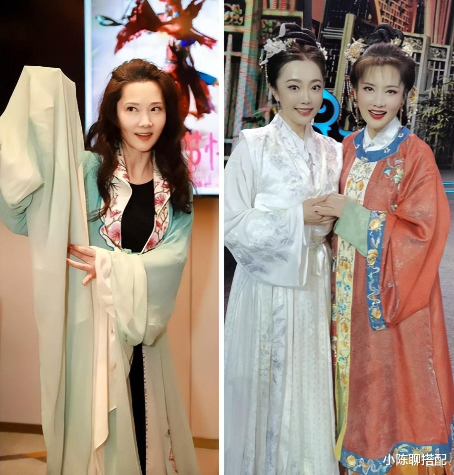 穿衣搭配 “越剧青衣”何赛飞:发型减龄,穿衣洋气,60发福也优雅