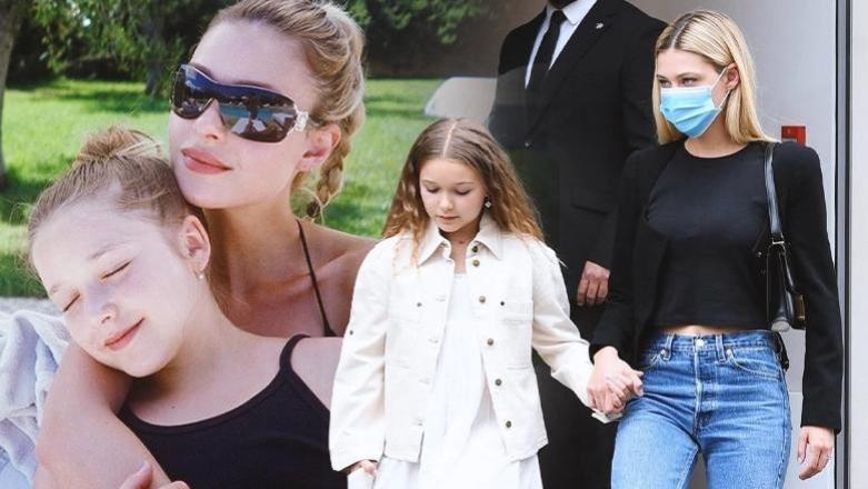 哈珀·贝克汉姆|妮可拉与小七贴脸自拍，姑嫂如闺蜜！都是富家千金，从小被宠大