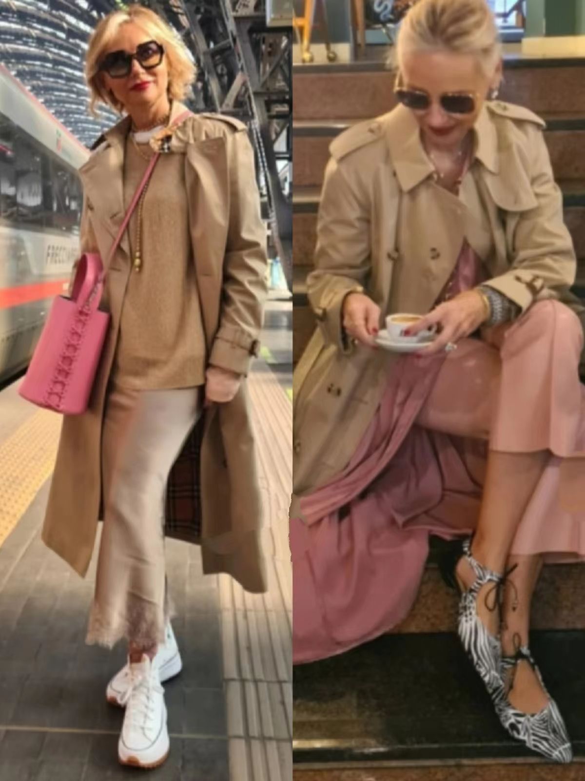 穿衣搭配 我发现像林青霞这样,老了也很美的女性,都:发不过肩、穿衣得体