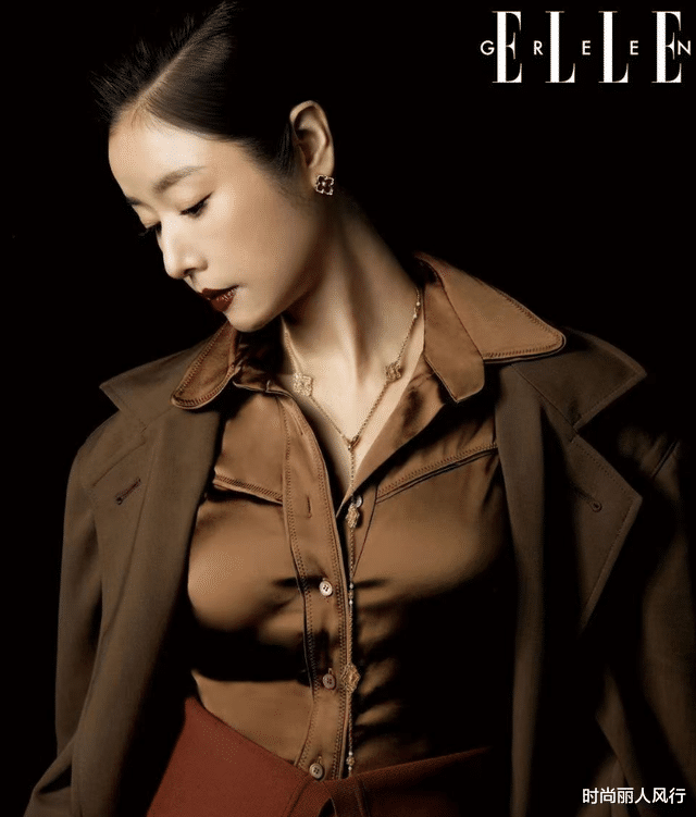 林心如|47岁林心如过气了!双品牌加持却只能上电子刊,涂红唇美貌封神了