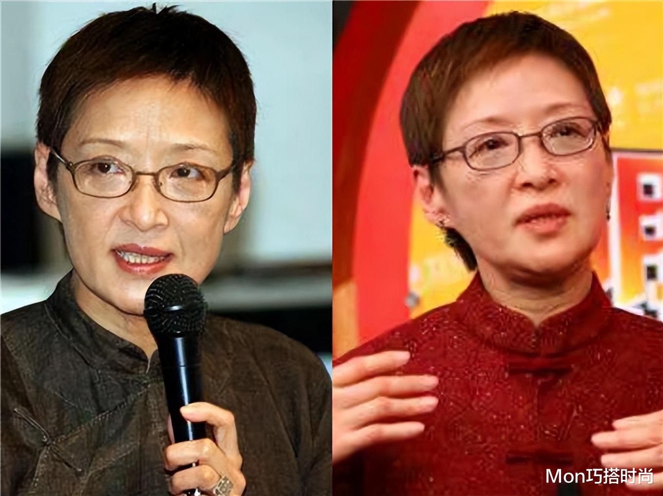 女人过了50岁尽量别烫卷发、穿老年装!跟胡因梦这样打扮,真洋气