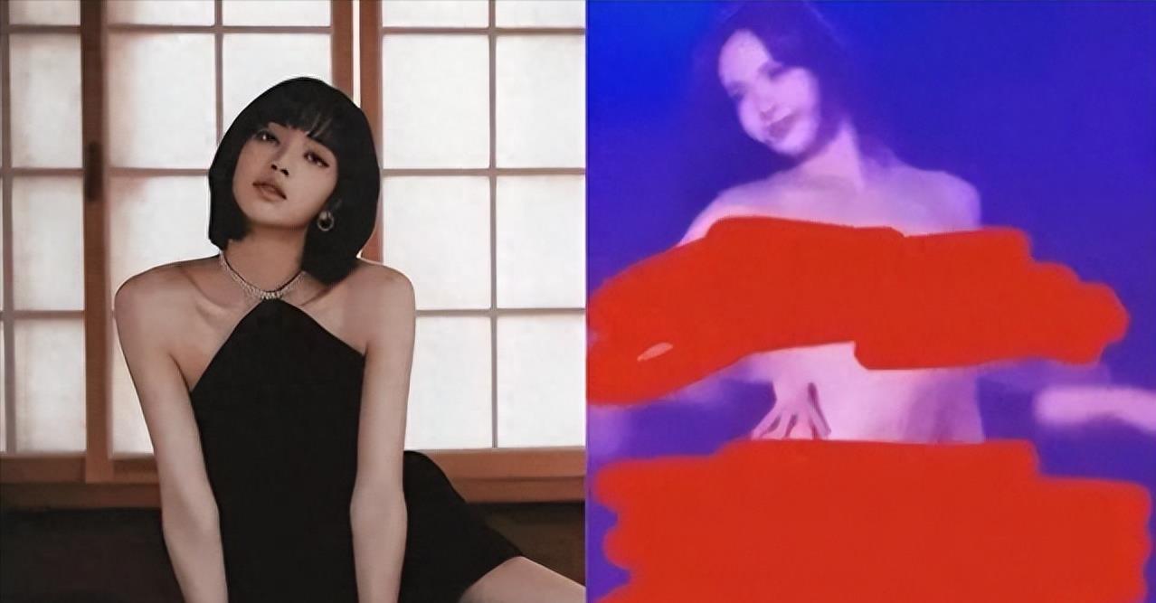 Lisa疯马秀彩排视频被曝,全身只剩1条珍珠腰链,还特意做了丰臀