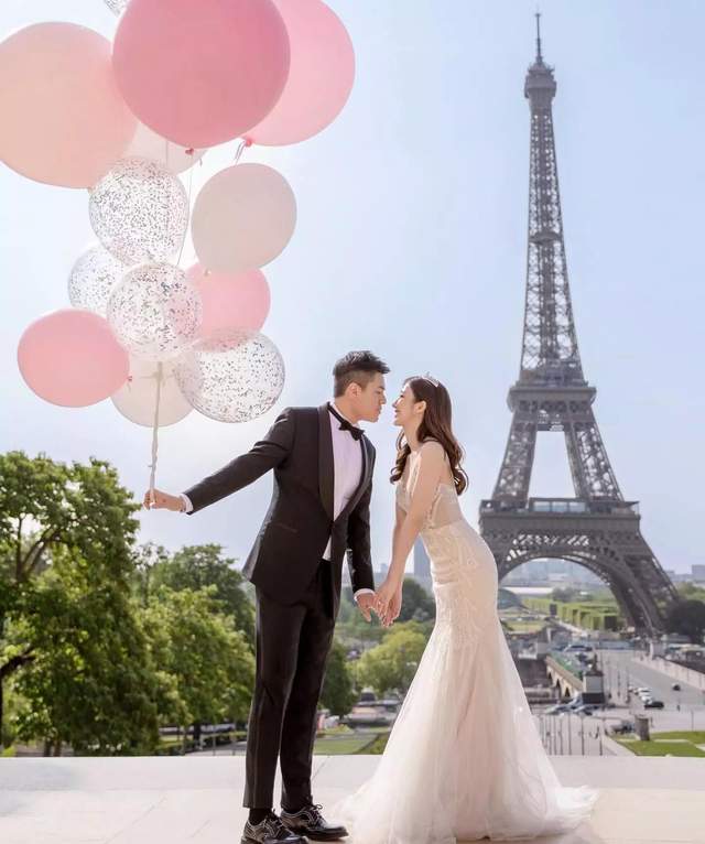 TVB小花官宣结婚，与老公婚纱照幸福溢满，大赞老公踏实有安全感