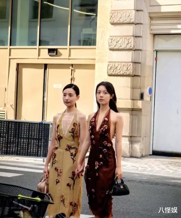 董洁携小22岁赵今麦拍大片,从不吃晚饭体重不足90斤,瘦成皮包骨