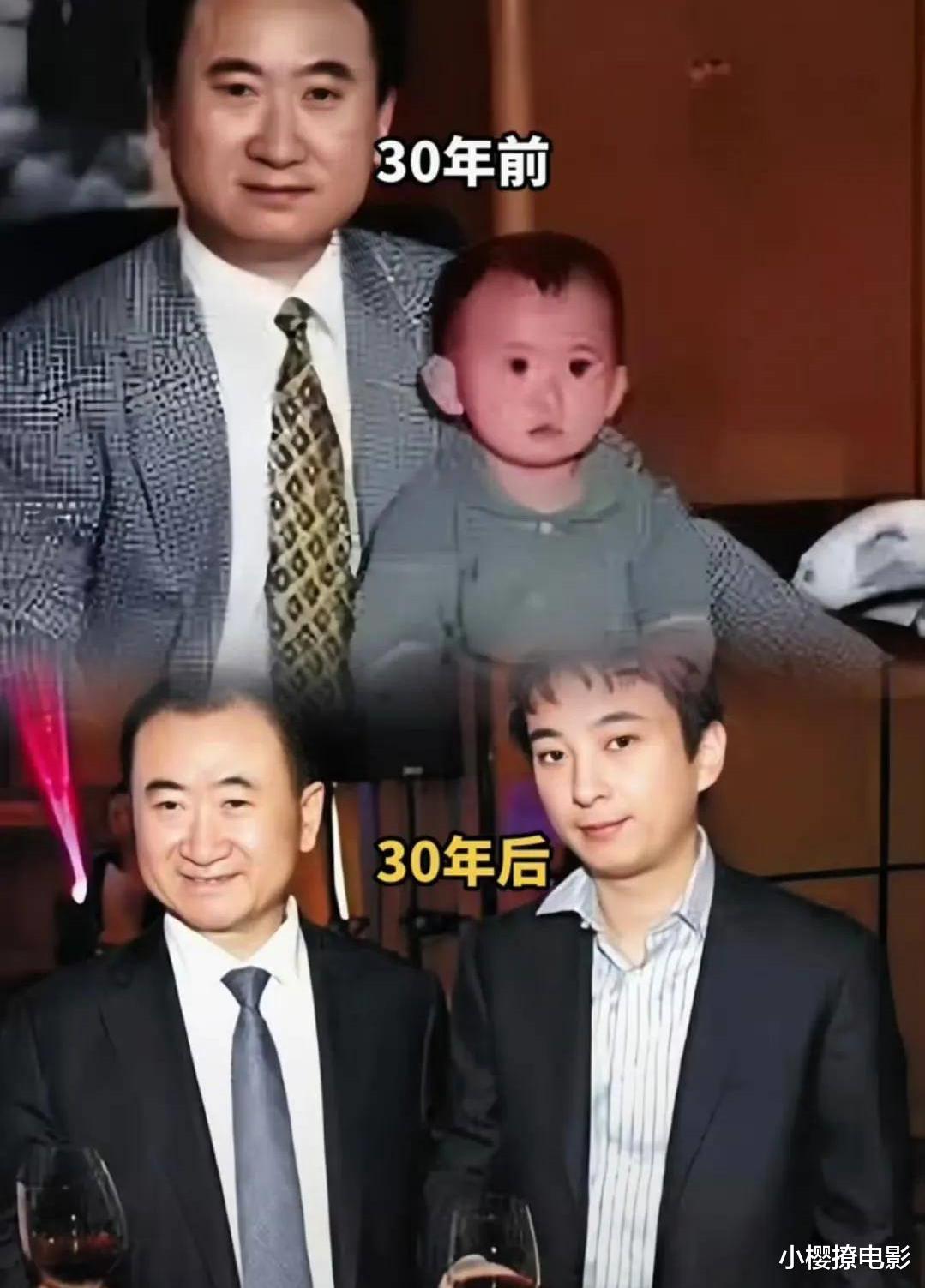 王健林最近变瘦了,虽说有钱难买老来瘦,王思聪来替父亲分忧了