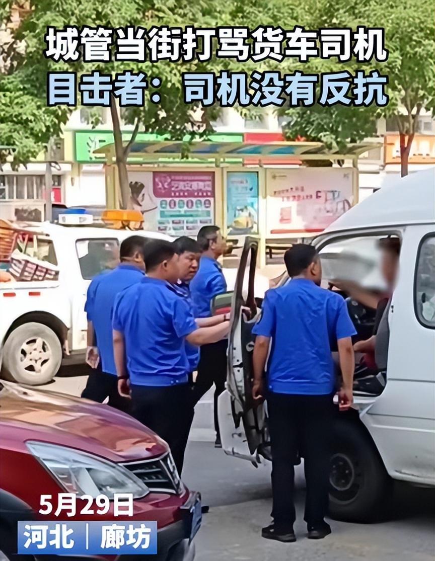 城管|河北一城管打骂货车司机“惩罚”结果出来后，引发公众不满