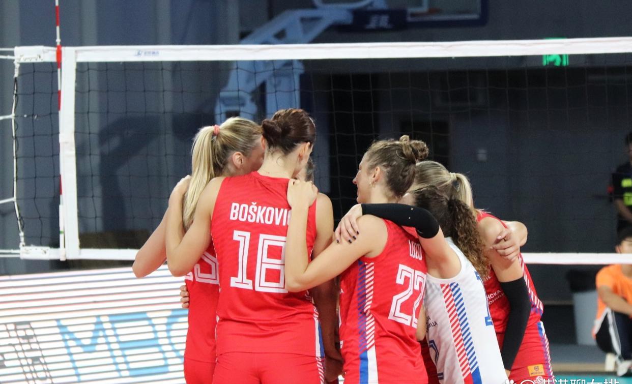 2513塞尔维亚女排好强深圳中塞女排3劣势尽显朱婷恩师牛