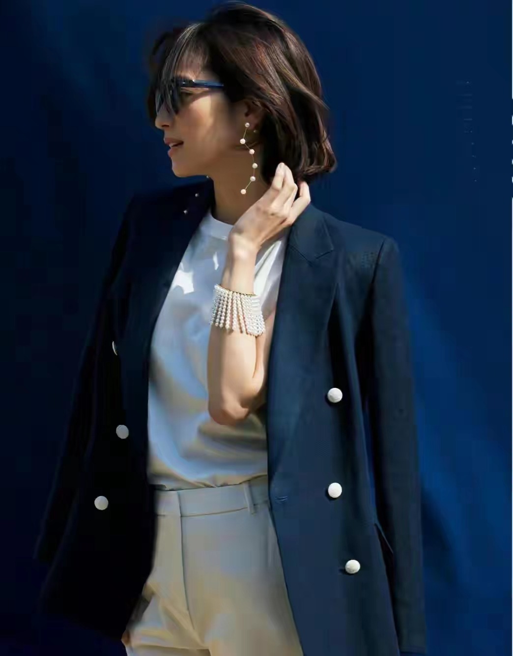 短发 看了日杂模特才发现,原来“波波短发”这么减龄,关键还特显气质