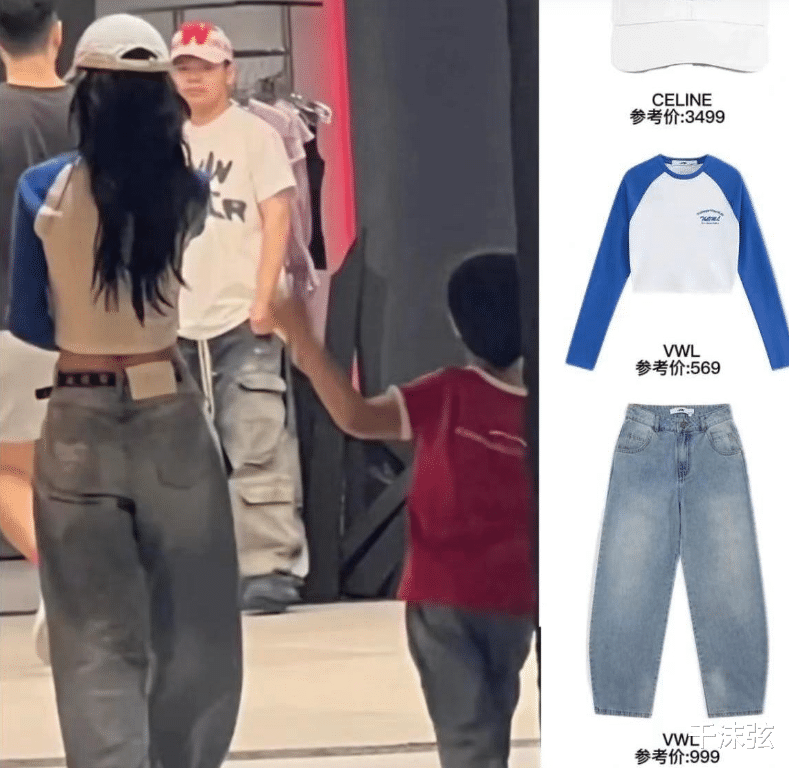 |baby带儿子逛商场,6岁小海绵身高猛长,黄晓明疑陪同母子俩