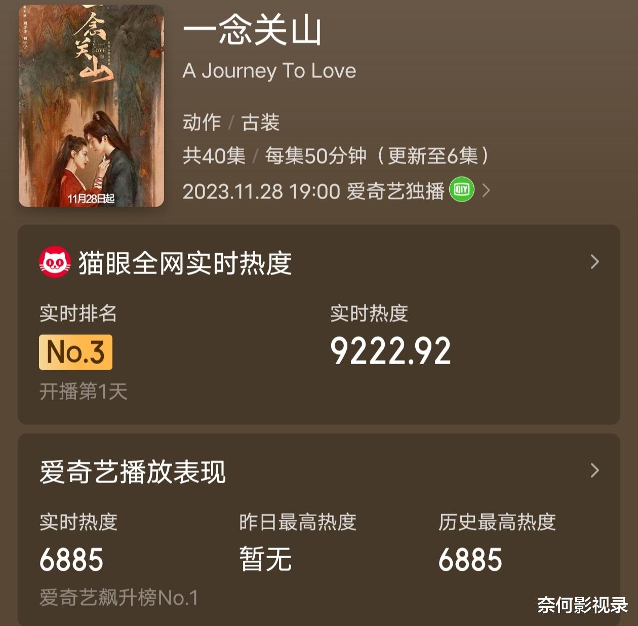 刘诗诗《一念关山》首波口碑出炉了!所有观众的评价“一针见血”