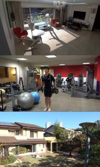 Rain和金泰熙美国接娃放学