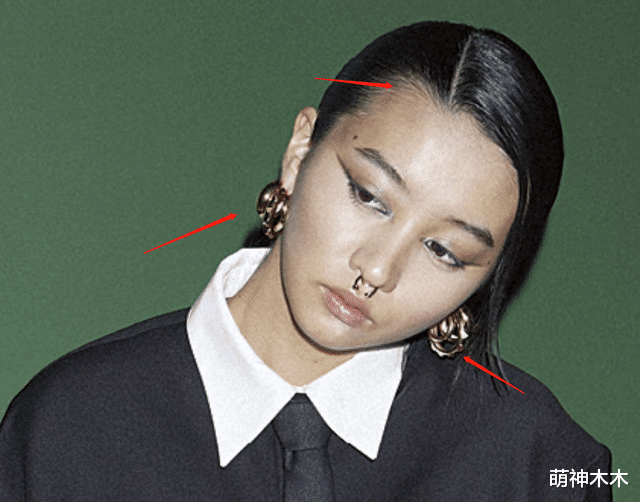 20岁木村光希硬照翻车，发型贴头皮妆感显脏，鼻环透视装一言难尽